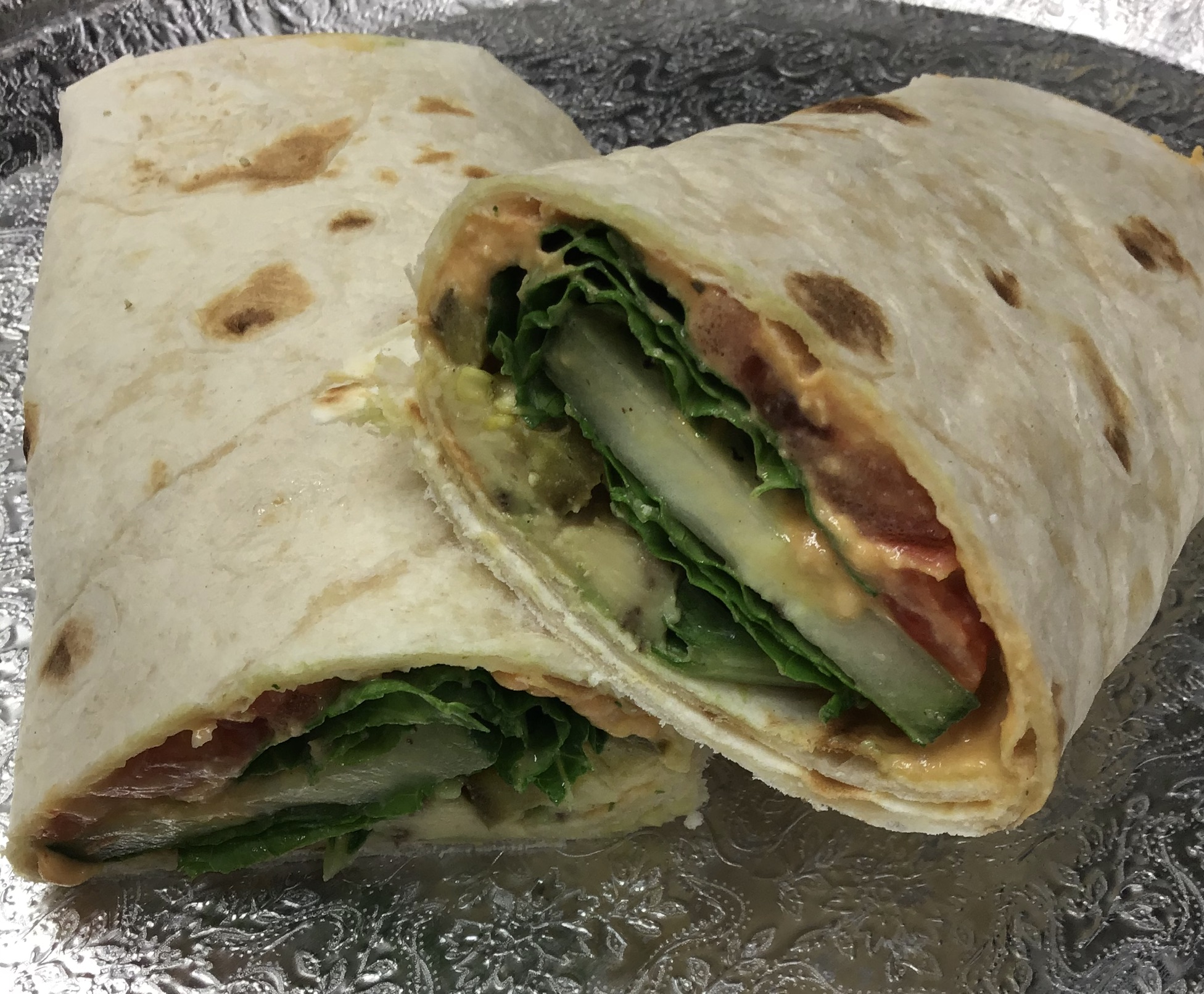 Order Vegan wrap  food online from 1-11 Coffee Bar store, Chicago on bringmethat.com