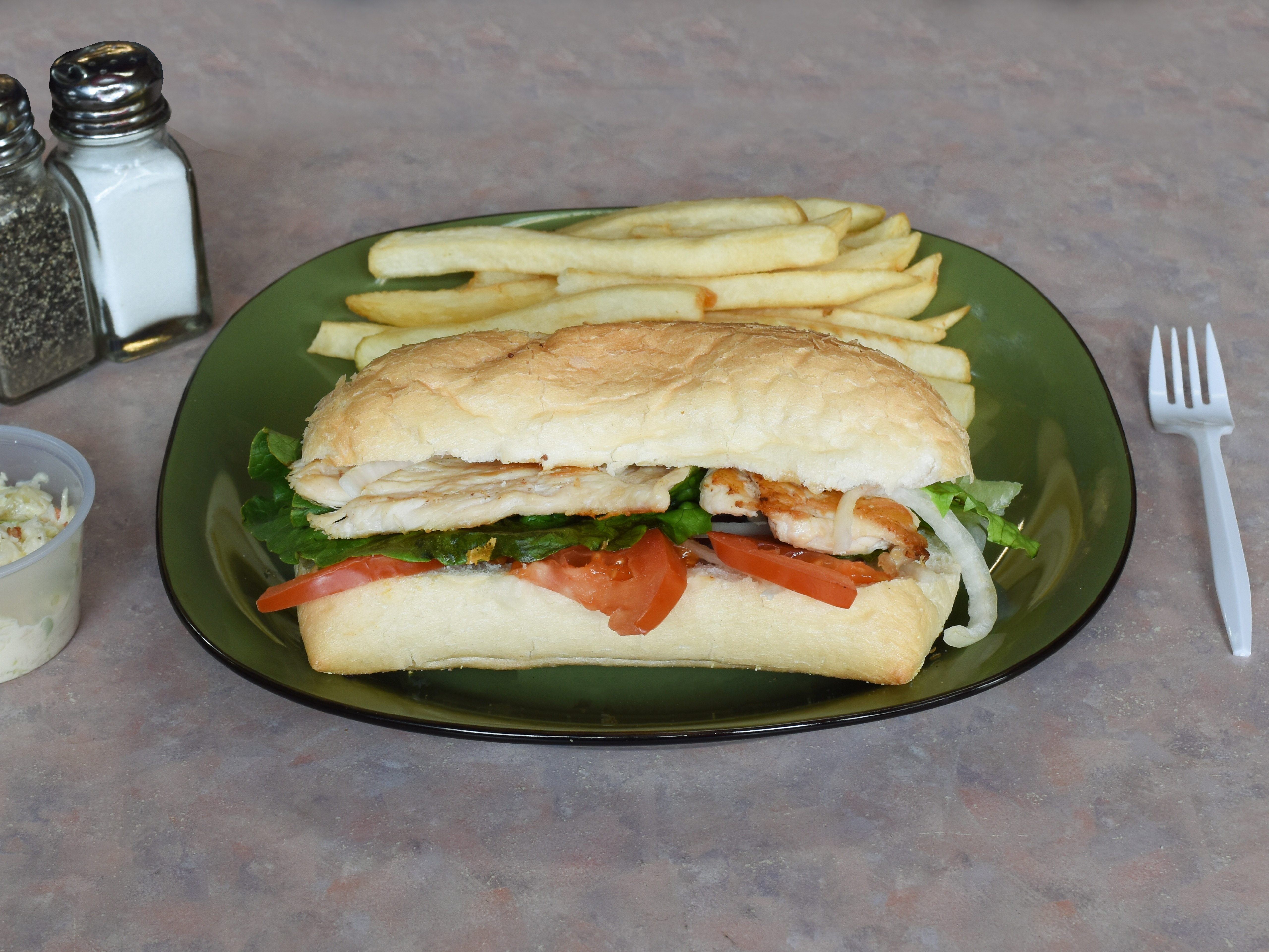 Order Grilled Chicken Sandwich food online from Big Tony's Pizza II store, Chicago on bringmethat.com