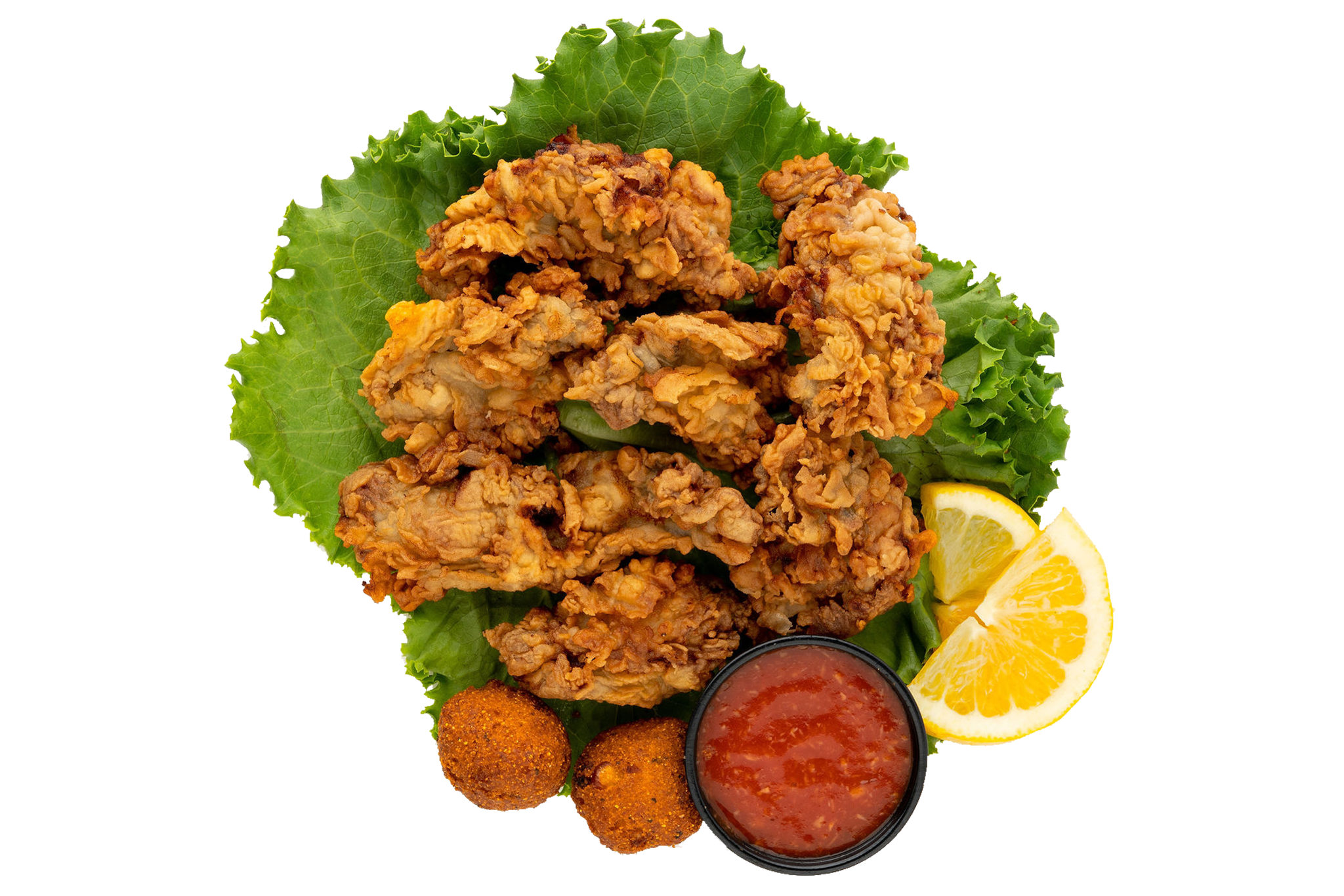 Order Fried Oyster Basket food online from Jeffersons - Brentwood store, Brentwood on bringmethat.com