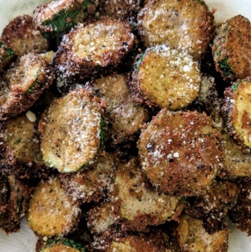 Order Fried Zucchini  food online from Heavenly Crust Pizza store, North Richland Hills on bringmethat.com
