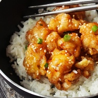 Order S18. Sesame Chicken food online from Chinatown Kitchen store, Sheboygan on bringmethat.com