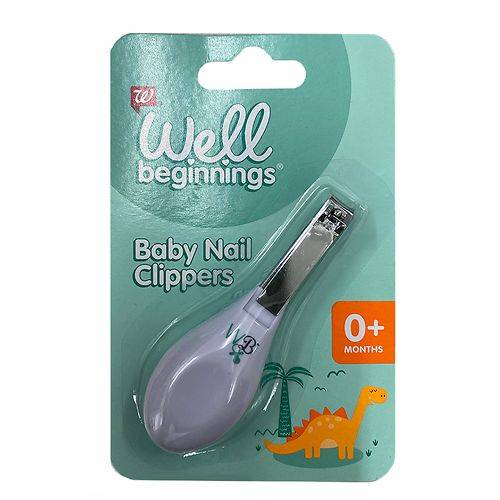 Order Well Beginnings Baby Nail Clippers - 1.0 ea food online from Walgreens store, Rockford on bringmethat.com