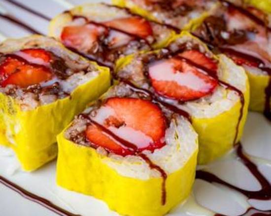 Order Strawberry Nutella Roll food online from Sushi Runner Express store, South Miami on bringmethat.com
