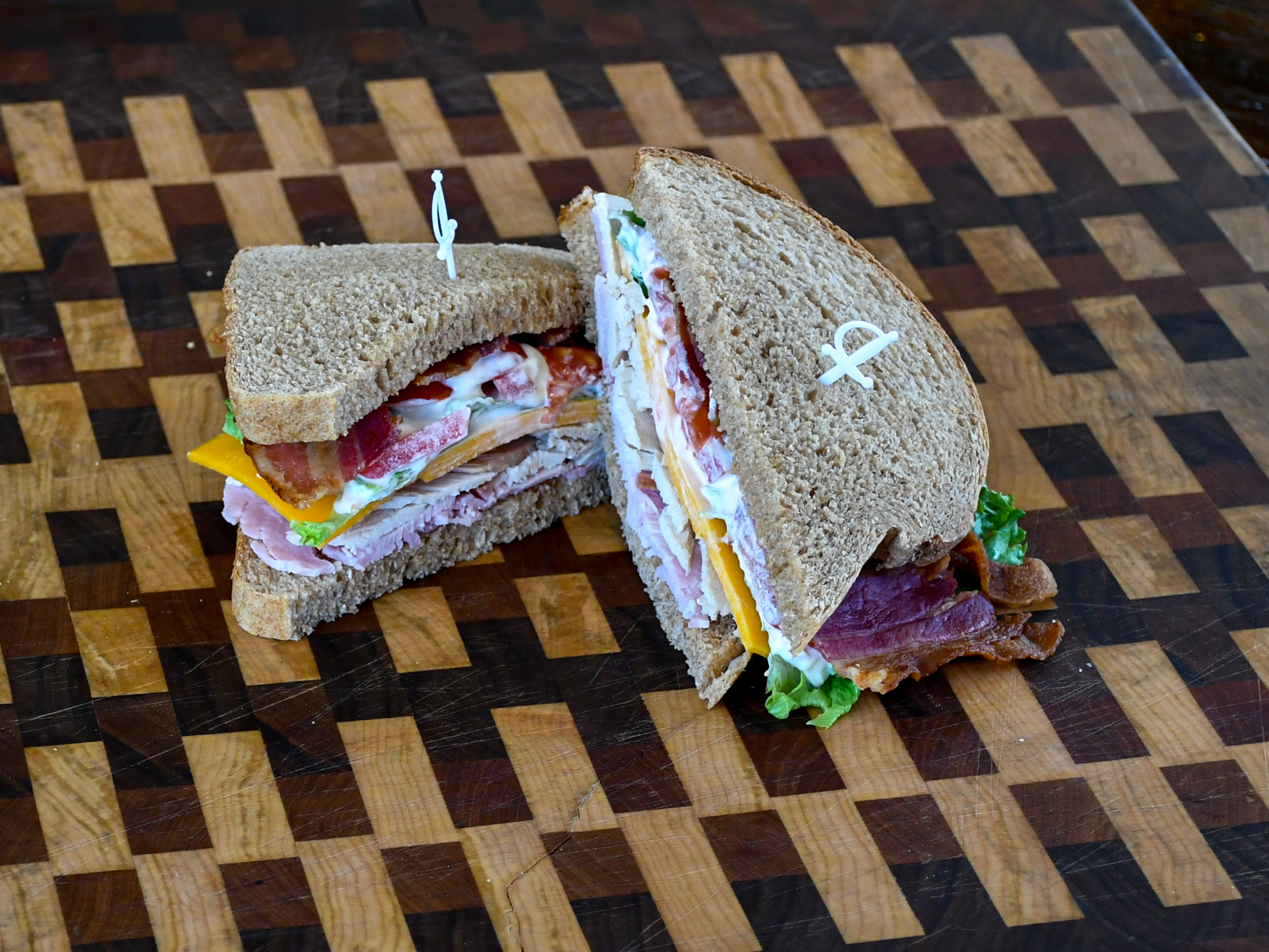 Order Great Harvest Club Sandwich food online from Great Harvest Bread Co store, Murray on bringmethat.com