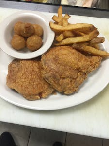Order Chop Chop Dinner food online from Charlie D's Seafood & Chicken store, Kansas City on bringmethat.com