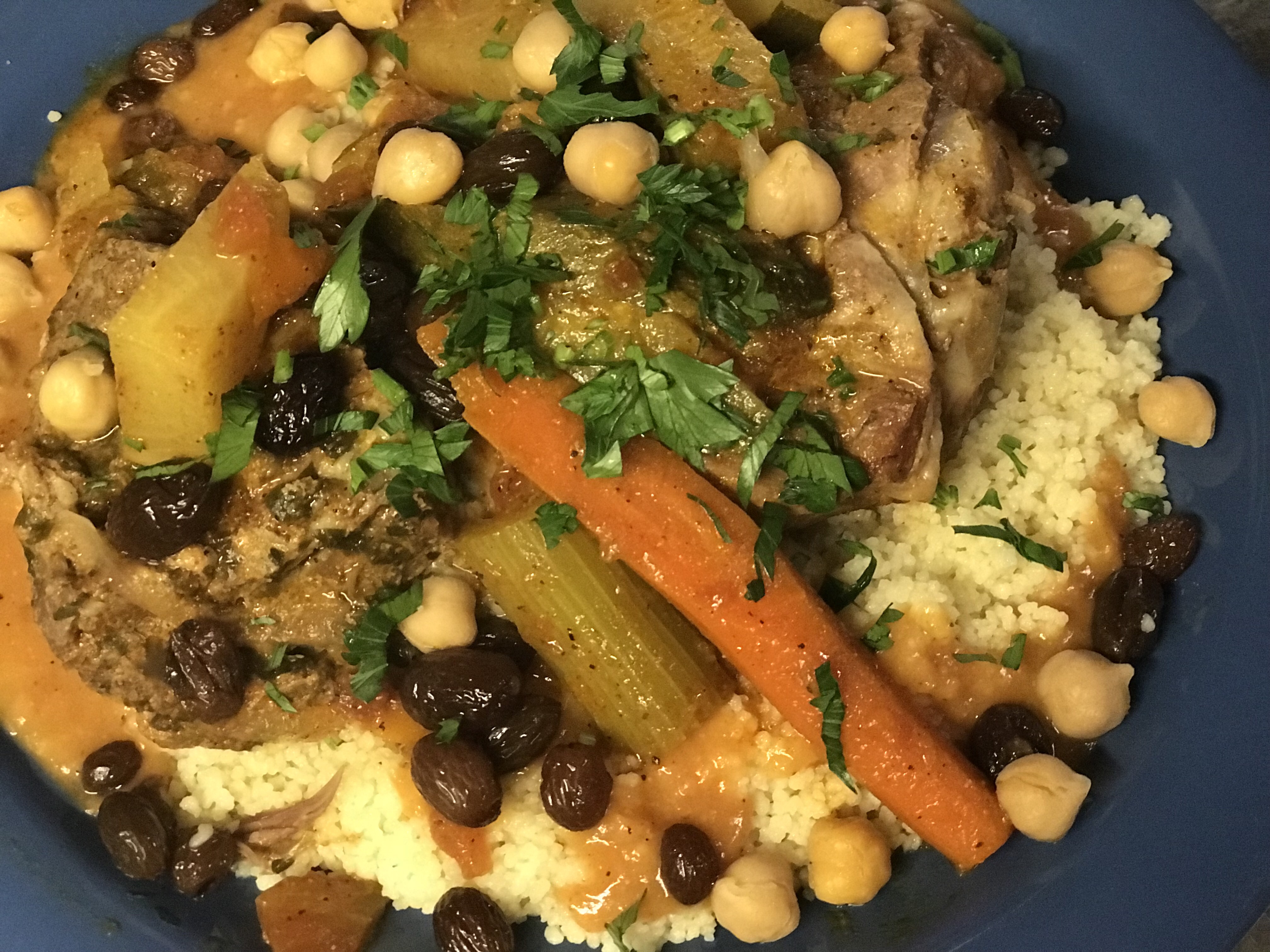 Order Lamb with Couscous Dinner food online from Marrakech Restaurant store, San Francisco on bringmethat.com