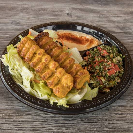Order #26 Chicken Lula Kabob Salad food online from Kabab Way store, Glendale on bringmethat.com