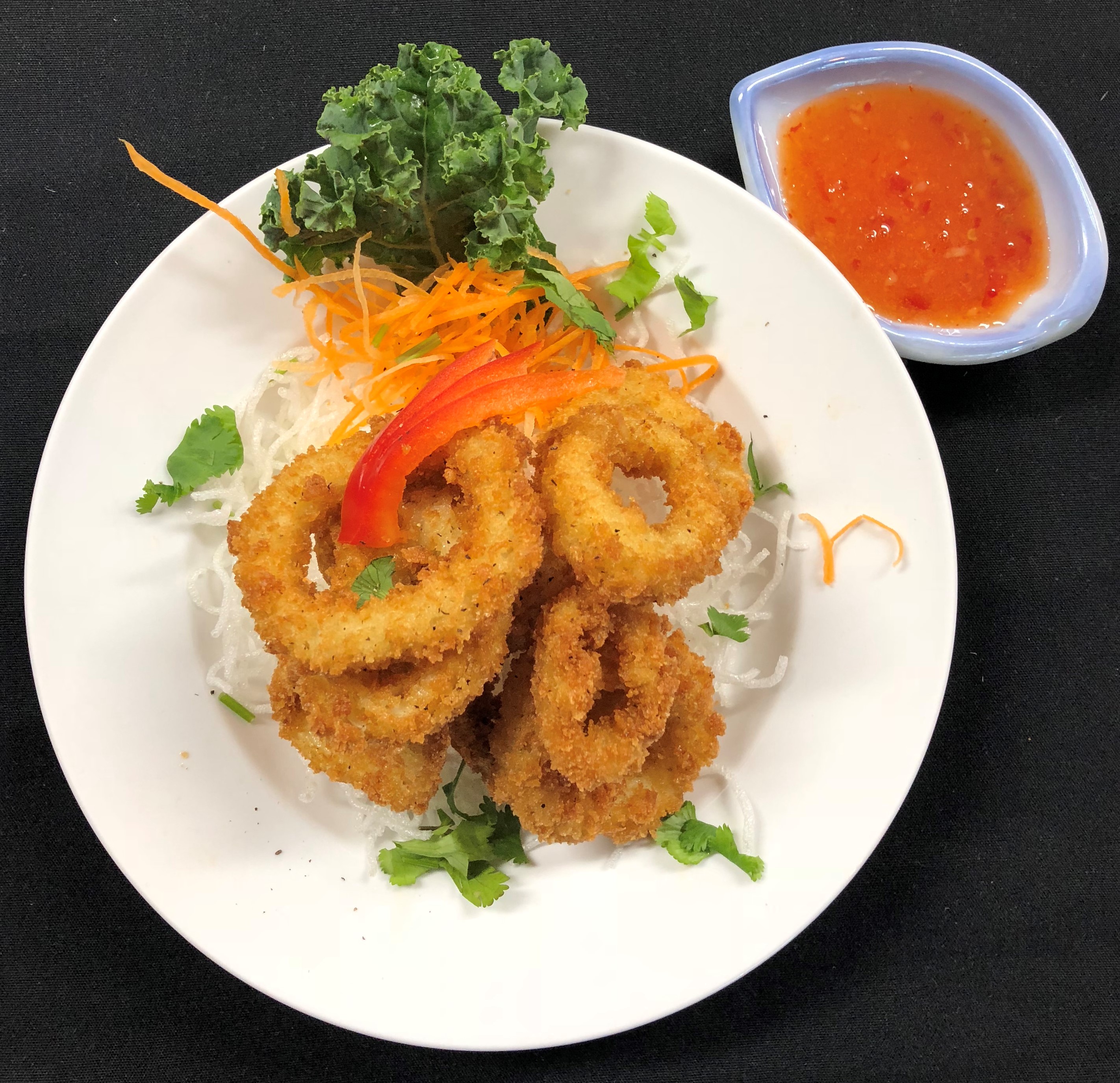 Order Calamari food online from Ipho Sushi Kitchen & Bar store, Knightdale on bringmethat.com