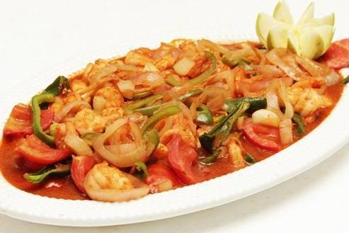 Order Shrimp Jalfrezi food online from Spice 36 store, Marietta on bringmethat.com