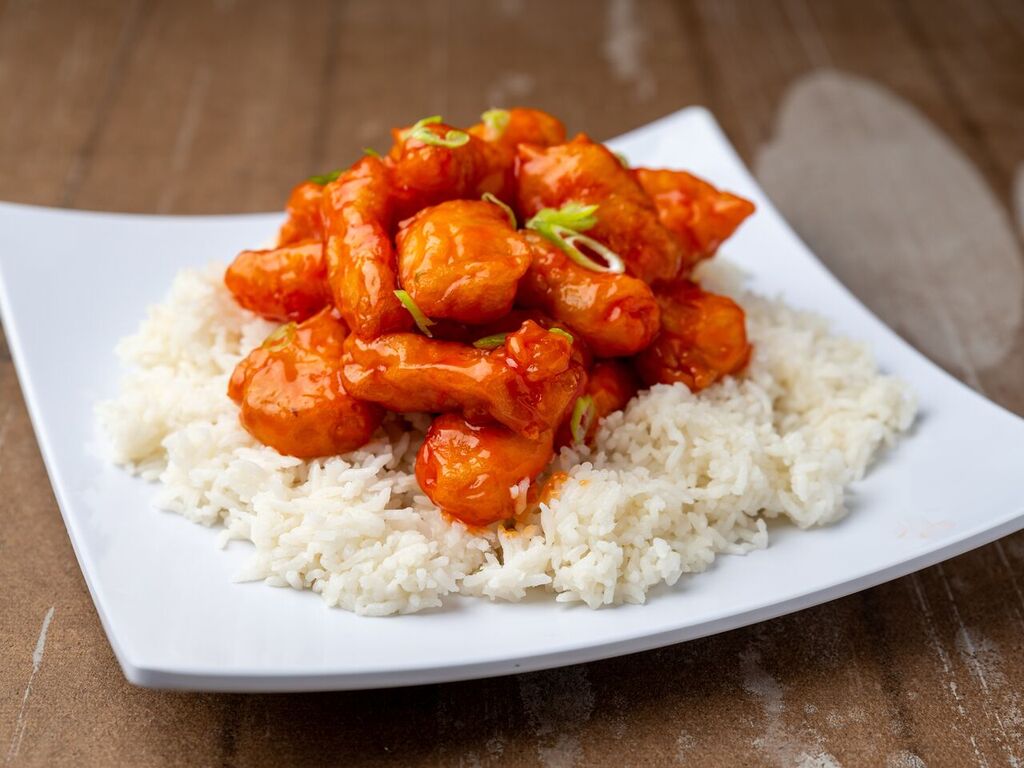 Order 95. Sweet and Sour Chicken food online from Taste of China store, Madison on bringmethat.com