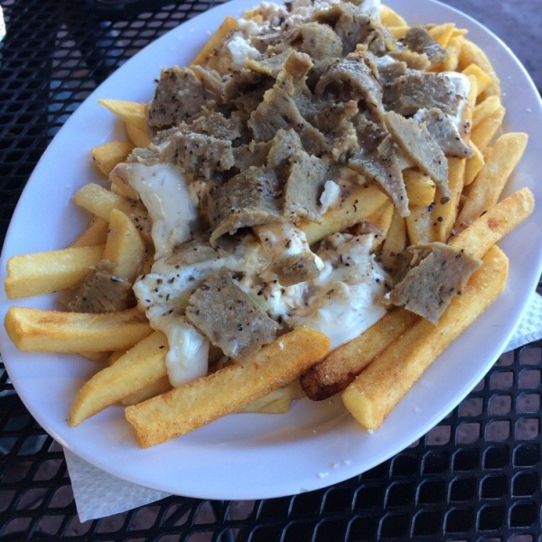 Order Greek Fries food online from Pita Cafe store, Scottsdale on bringmethat.com