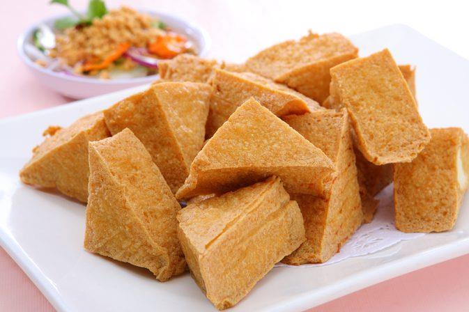 Order 8 Piece Golden Tofu  food online from Thai Deelish store, Ashburn on bringmethat.com