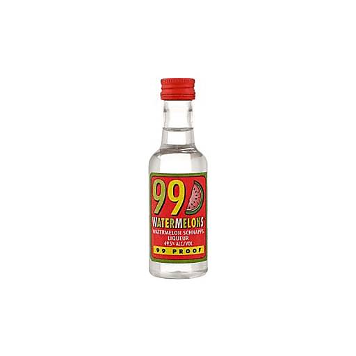 Order 99 Watermelon Schnapps (50 ML) 98813 food online from Bevmo! store, Los Angeles on bringmethat.com