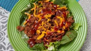 Order Cheeseburger Salad food online from Muscle Maker Grill Of Greenville store, Greenville on bringmethat.com