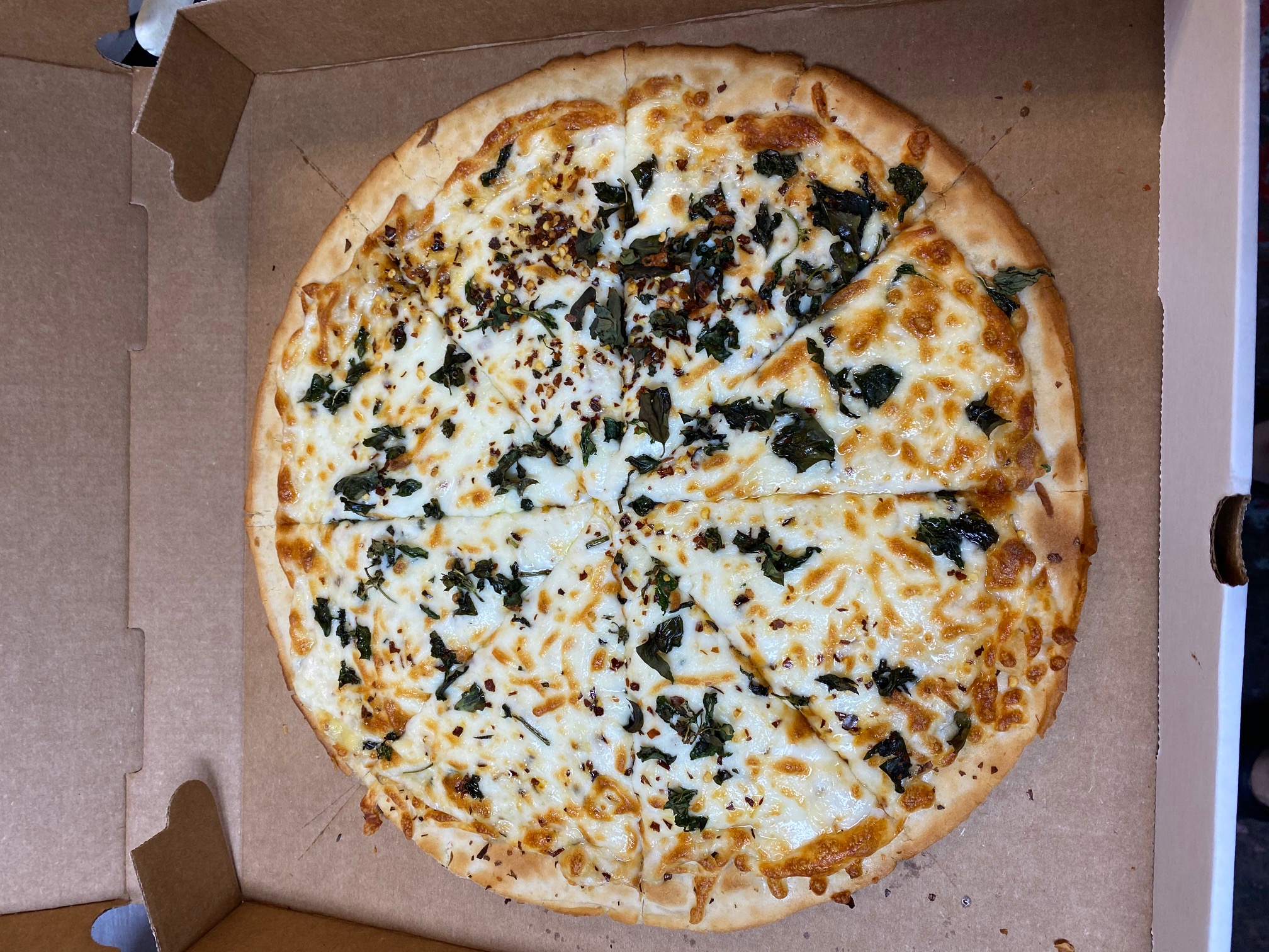 Order White Pizza food online from The Mill On Macarthur store, Richmond on bringmethat.com
