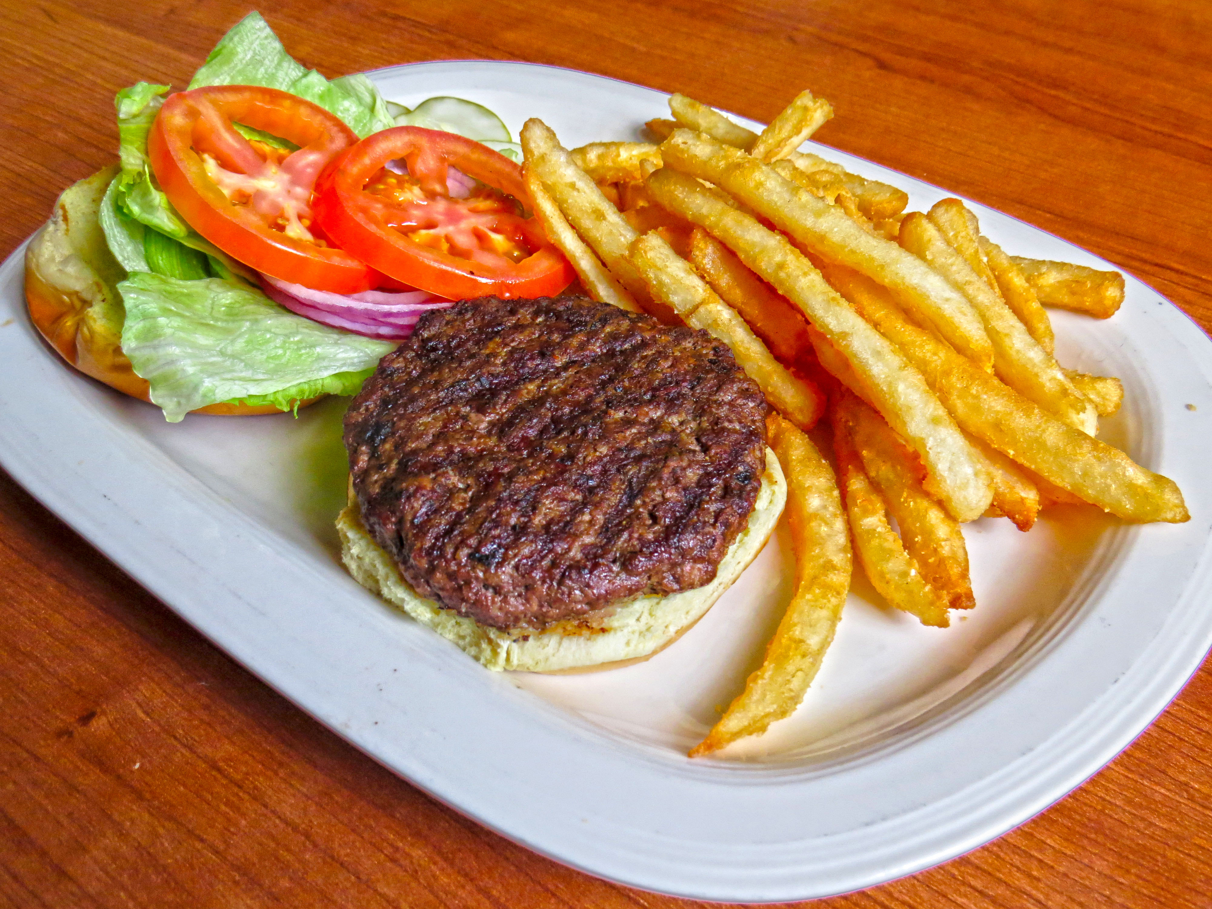 Order Build Your Own Burger food online from Galatis Hideaway store, Cary on bringmethat.com