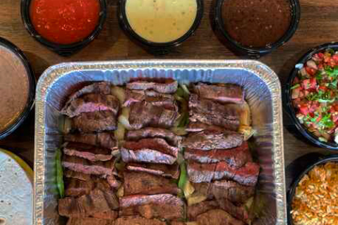 Order Steak Fajita Family Meal food online from Frontera Mex-Mex Grill store, Norcross on bringmethat.com