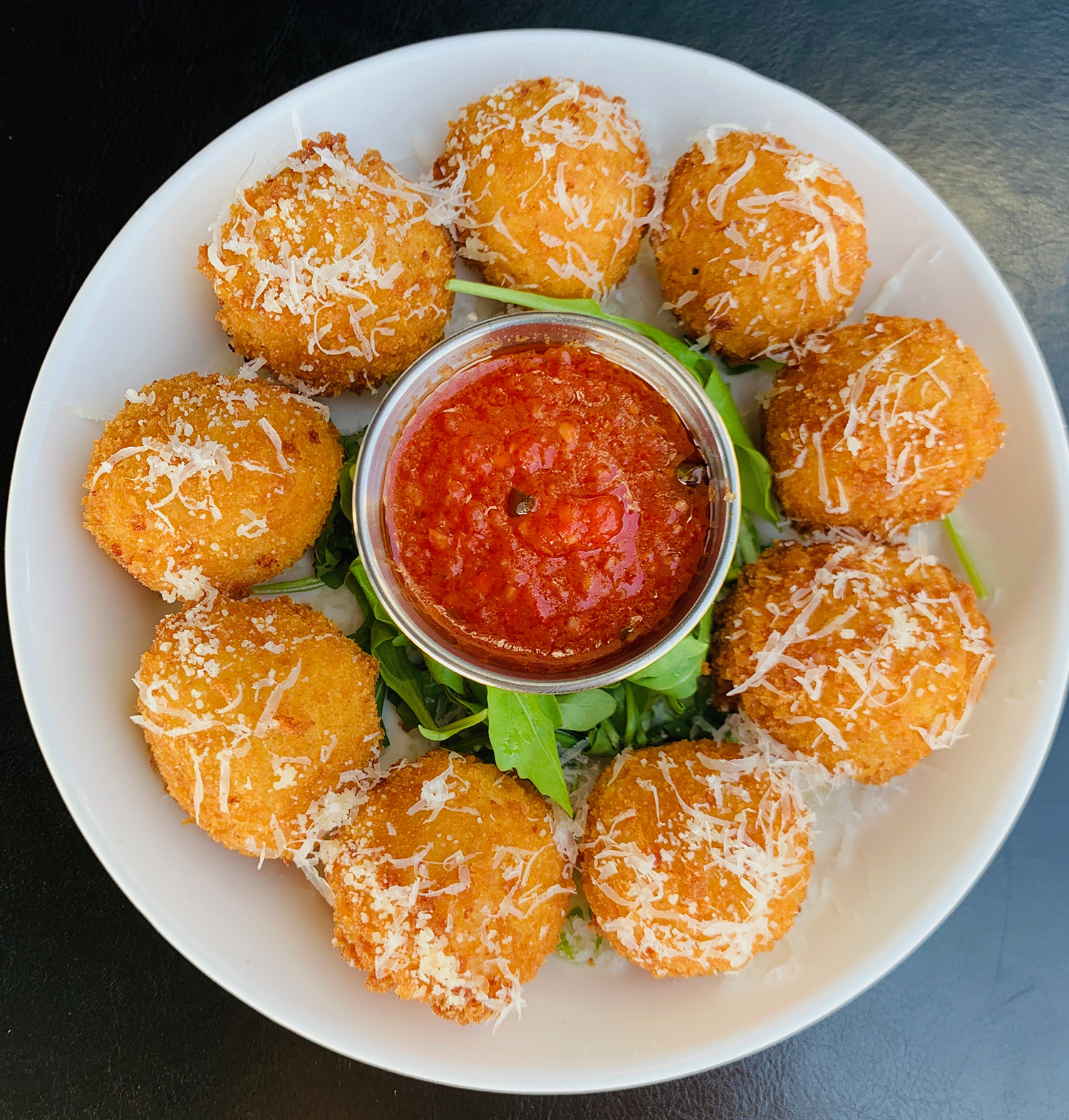 Order 4 Cheese Arancini food online from Bar Verona store, Commerce Charter Township on bringmethat.com