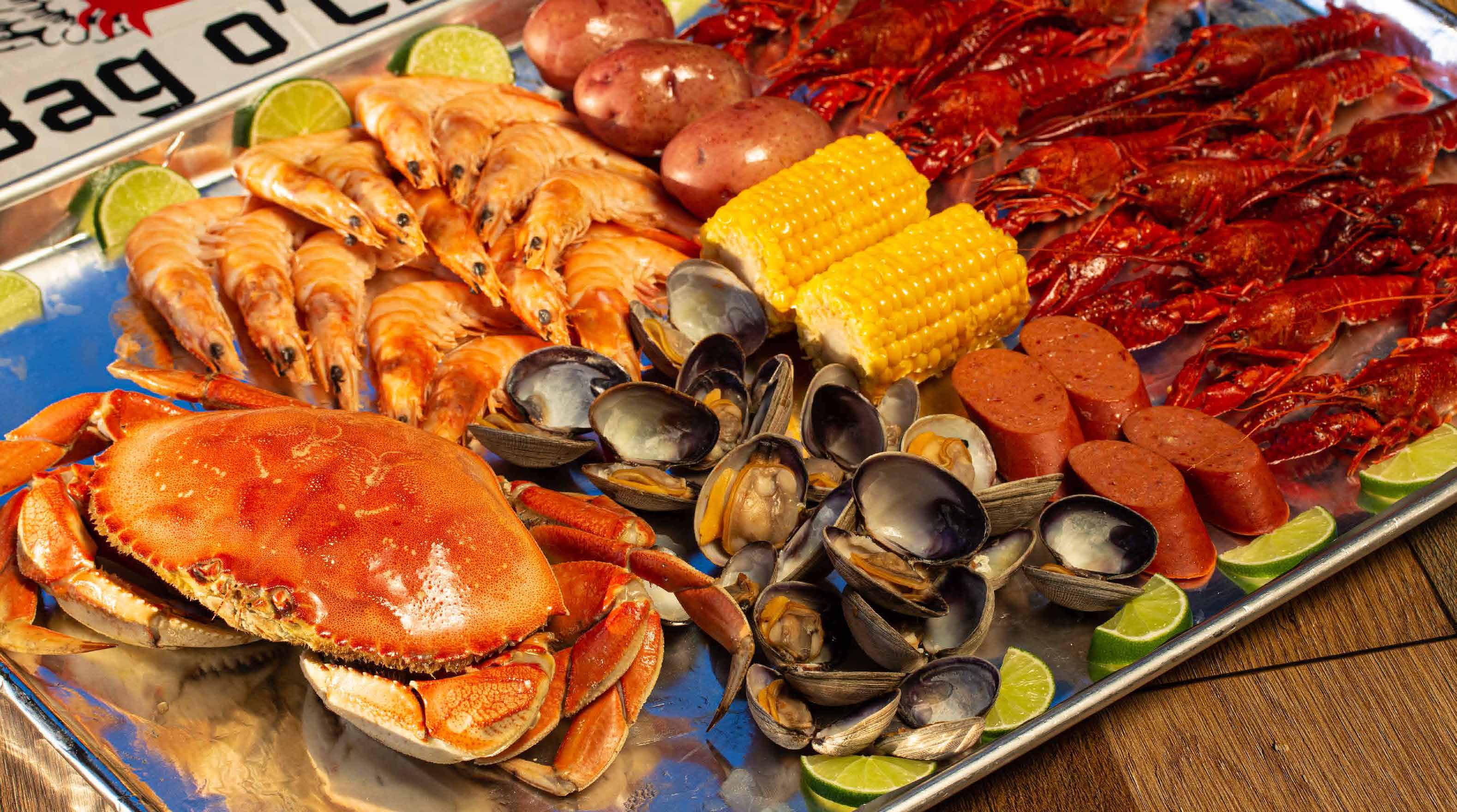 Order C4. Dungeness Crab Combo food online from Bag O' Crab store, Salinas on bringmethat.com