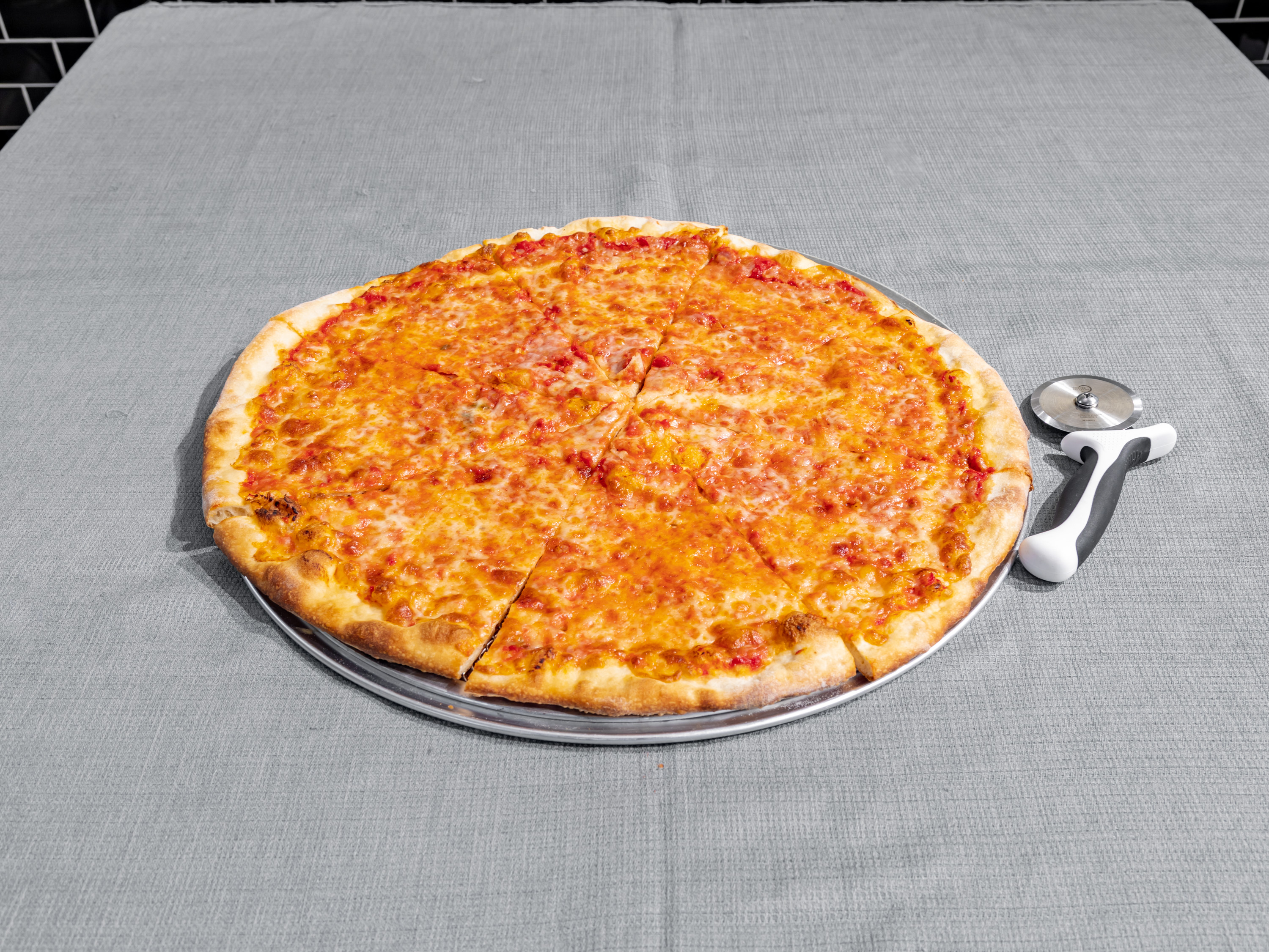 Order Plain Cheese Pizza Pie food online from Carnegie Pizza store, New York on bringmethat.com