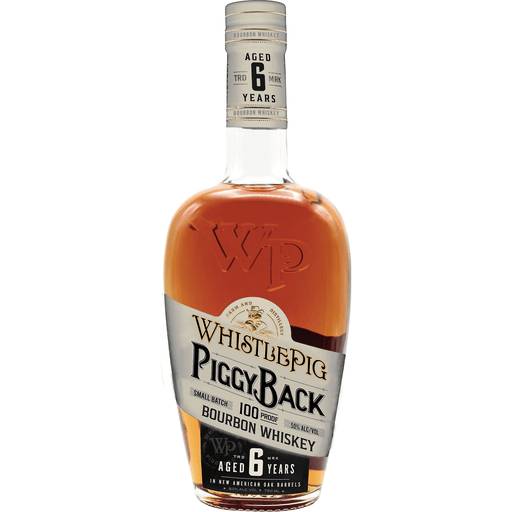 Order WHISTLEPIG PIGGY BACK BOURBON (750 ML) 144889 food online from Bevmo! store, San Diego on bringmethat.com