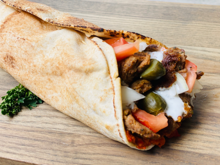 Order Lamb Kofte Shawarma Wrap food online from Arpi Phoenicia Deli store, Houston on bringmethat.com