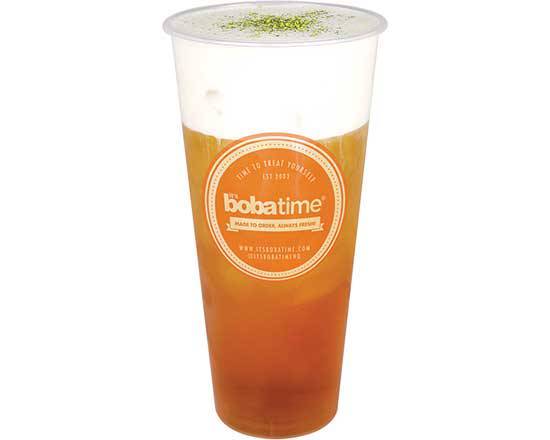 Order Cheese Foam Jasmine Tea food online from Boba Time store, Lancaster on bringmethat.com