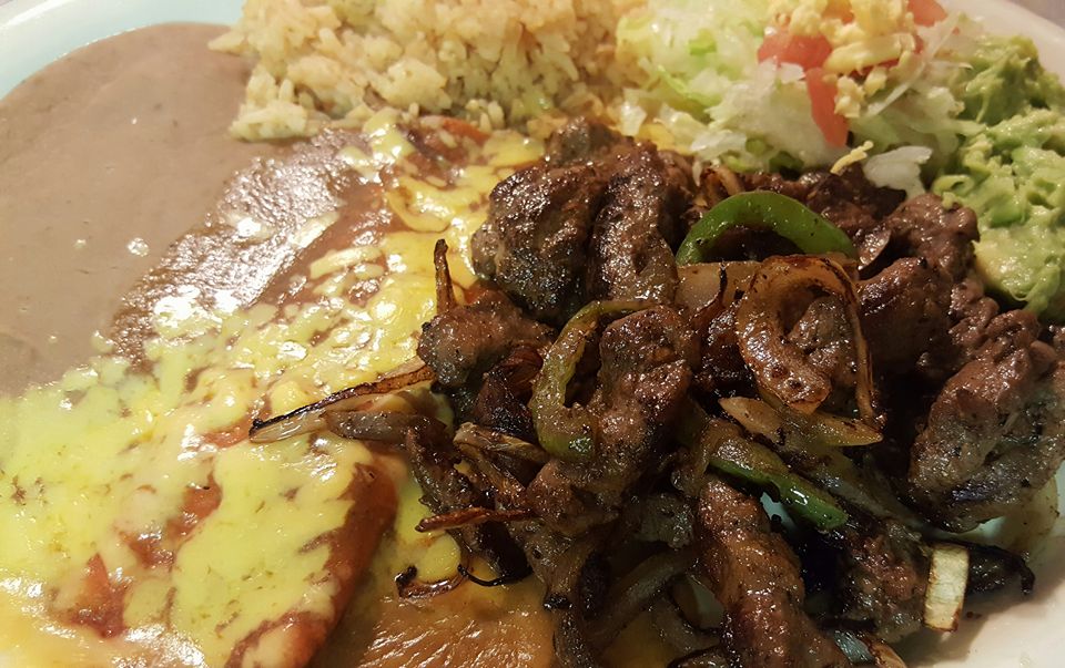 Order Fajitas de Mariscos food online from El Sol Mexican Restaurant store, San Antonio on bringmethat.com