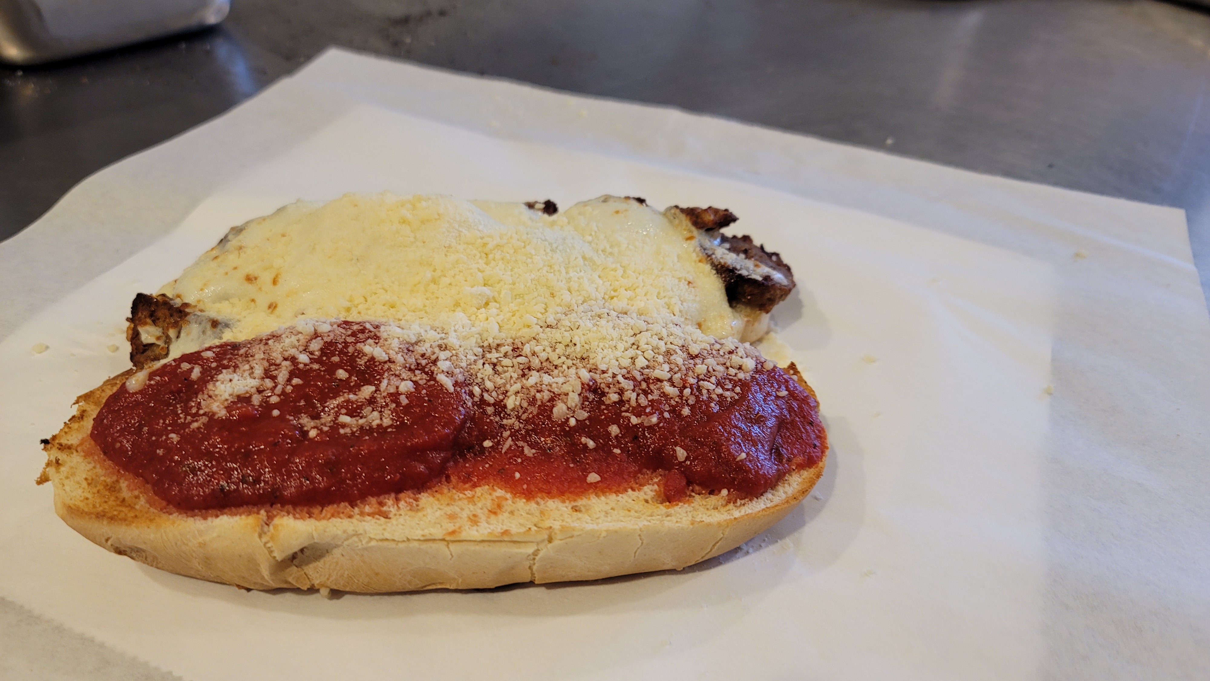 Order Meatball Sub food online from Pizza X Two store, Long Beach on bringmethat.com