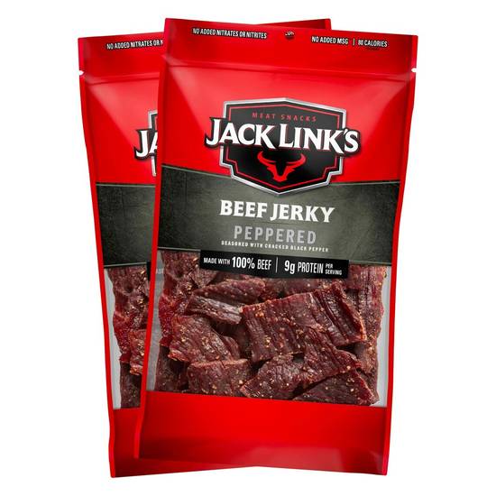 Order Jack Link's - Beef Jerky - Peppered food online from IV Deli Mart store, Goleta on bringmethat.com