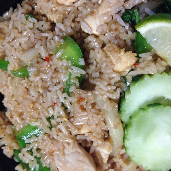 Order Basil Fried Rice food online from Pride Sushi & Thai store, Chicago on bringmethat.com