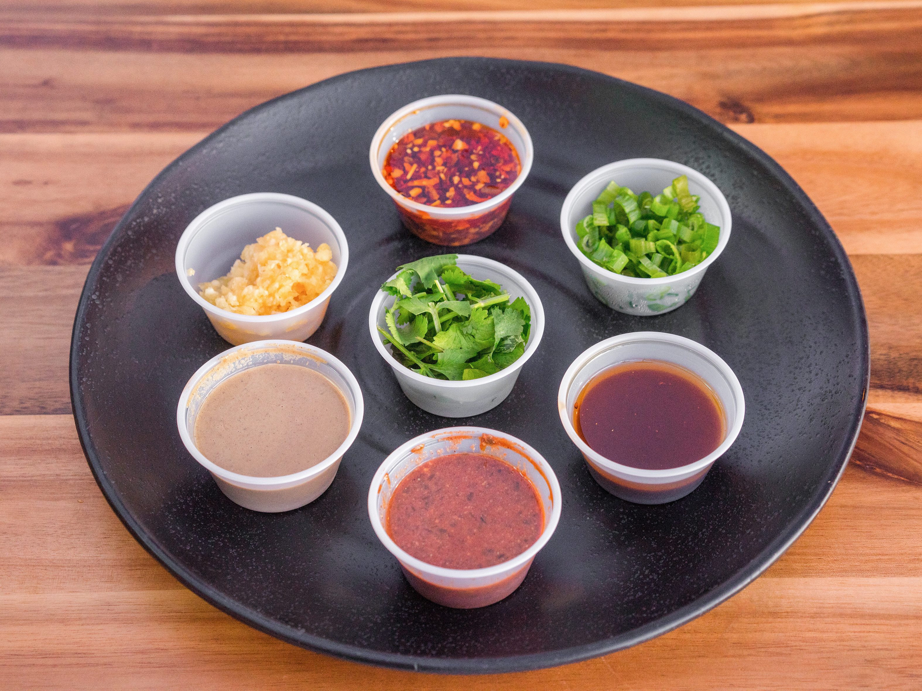 Order Dipping Sauce Set food online from Mongolian Hot Pot Restaurant store, San Diego on bringmethat.com