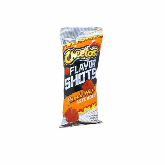 Order Cheetos Flavor Shots - Flamin' Hot Asteroids food online from IV Deli Mart store, Goleta on bringmethat.com
