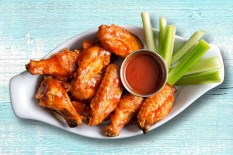 Order Baked Chicken Wings food online from Wrap Nation store, Buffalo on bringmethat.com