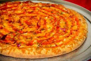 Order Buffalo Chicken Pizza food online from Papa Ray's Pizza - Miriam St. store, Daly City on bringmethat.com