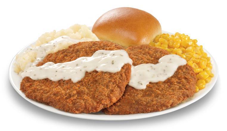 Order Country Fried Steak Meal (Double) food online from Grandys Country Cookin store, Garland on bringmethat.com