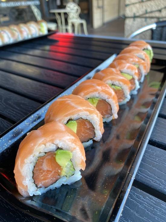 Order Salmon Lover Roll food online from Ichiban Japanese & Sushi Restaurant store, Brea on bringmethat.com