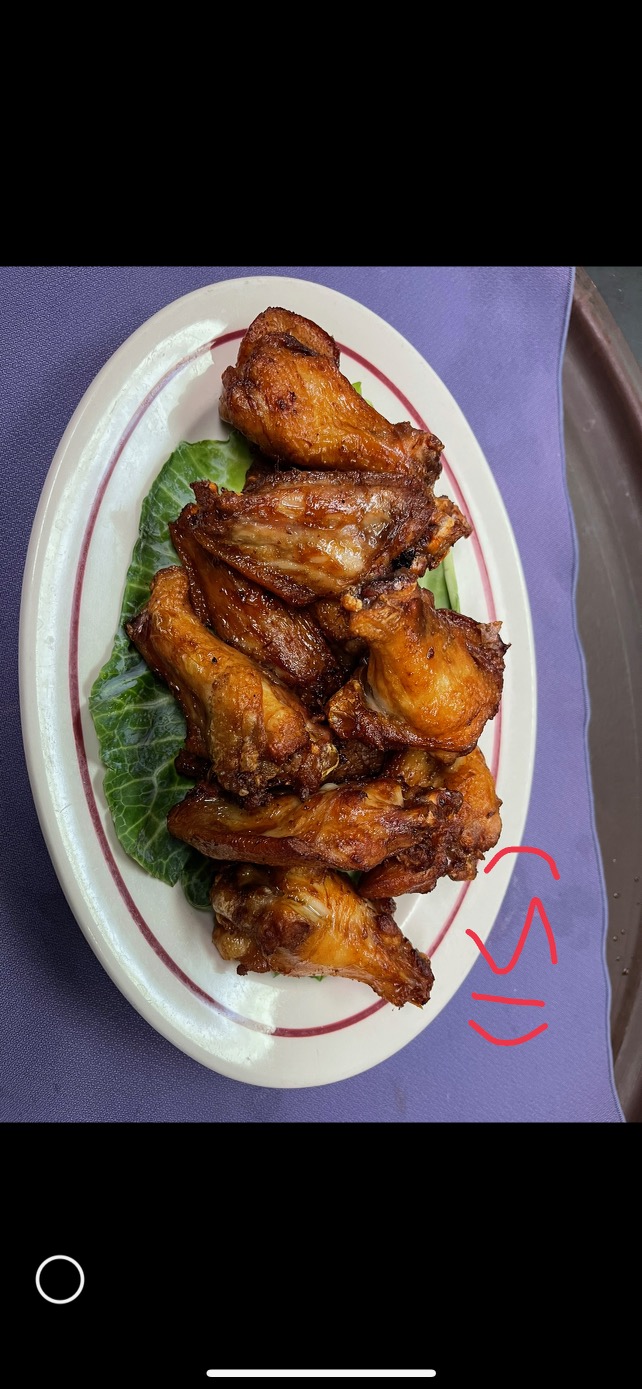 Order S1. BBQ Chicken Wings (12 pieces) food online from Chinese Pavilion store, Sherwood on bringmethat.com