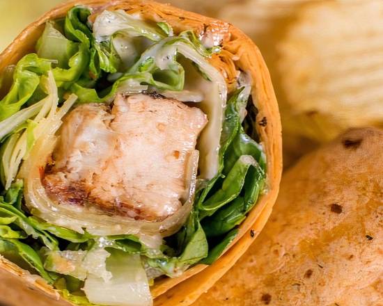 Order Chicken Caesar Wrap food online from East Bay Deli store, Irmo on bringmethat.com
