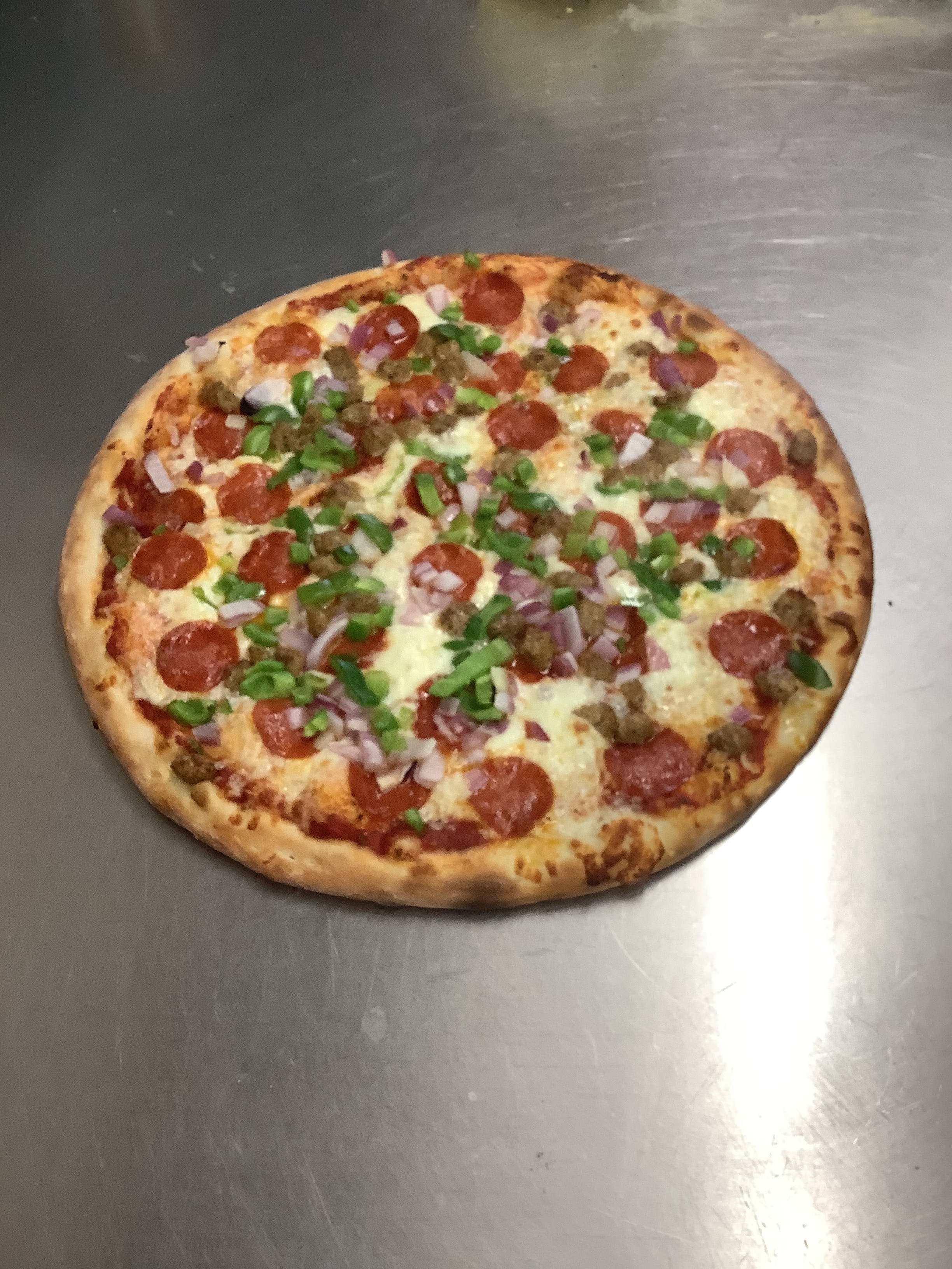 Order Anthony's Pizza - 12'' food online from Philly Grill - Diane Ave store, San Diego on bringmethat.com