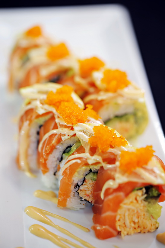 Order Cherry Blossom Roll food online from Hon Sushi store, Corona on bringmethat.com