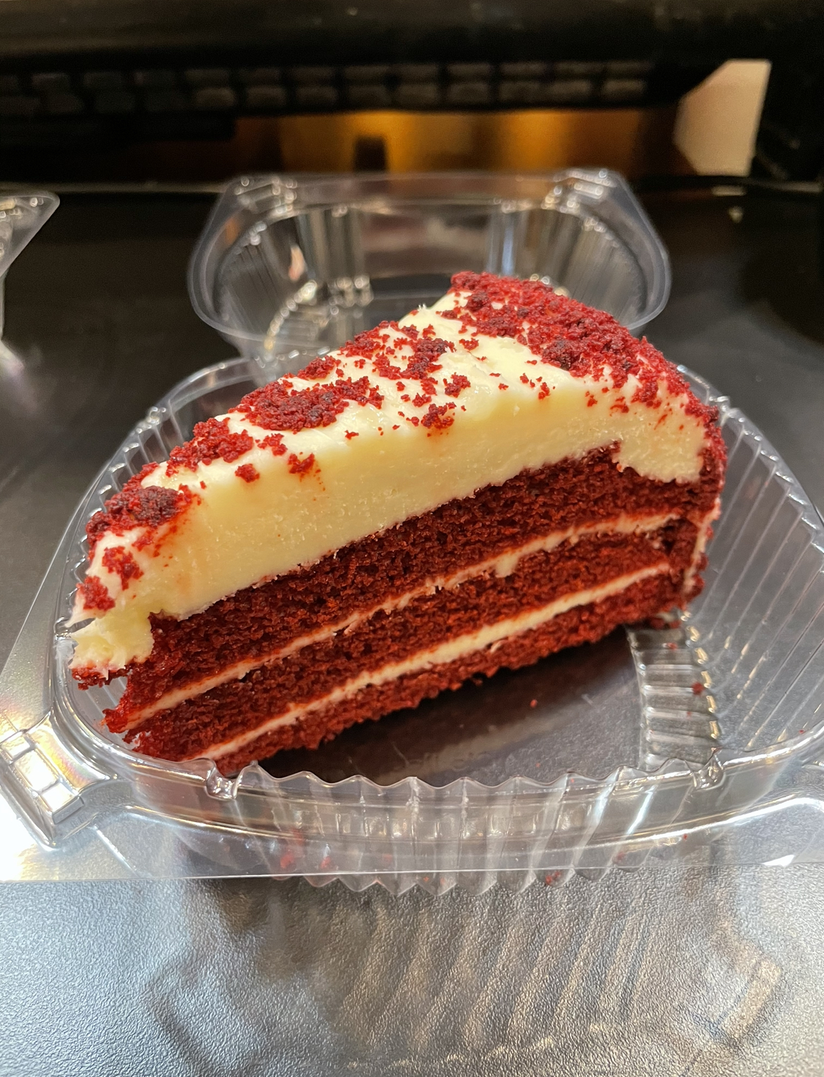 Order Red Velvet Cake food online from Dino Italian Restaurant store, Wilkes-Barre on bringmethat.com