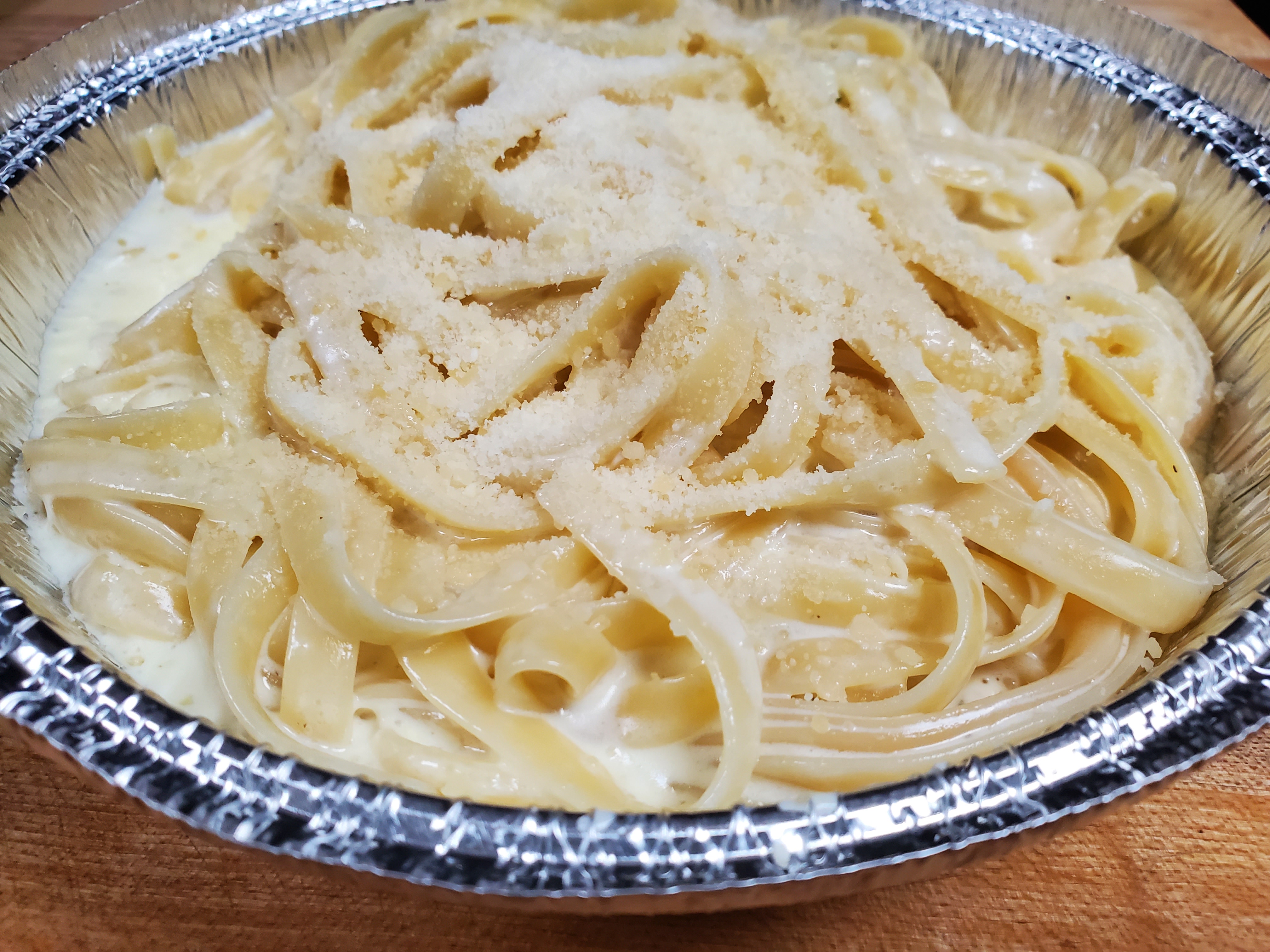Order Pasta with Alfredo Sauce food online from Gino's pizzeria & restaurant catering store, Astoria on bringmethat.com