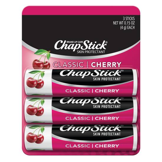 Order ChapStick Classic Lip Balm Tube Cherry (0.45 oz) food online from Rite Aid store, Willard on bringmethat.com