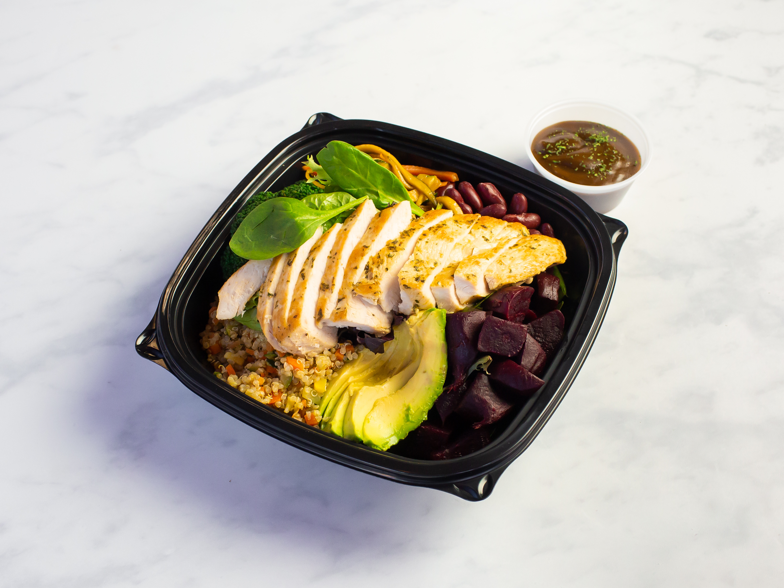 Order Chicken Power Bowl food online from The Pit Stop store, Merrick on bringmethat.com