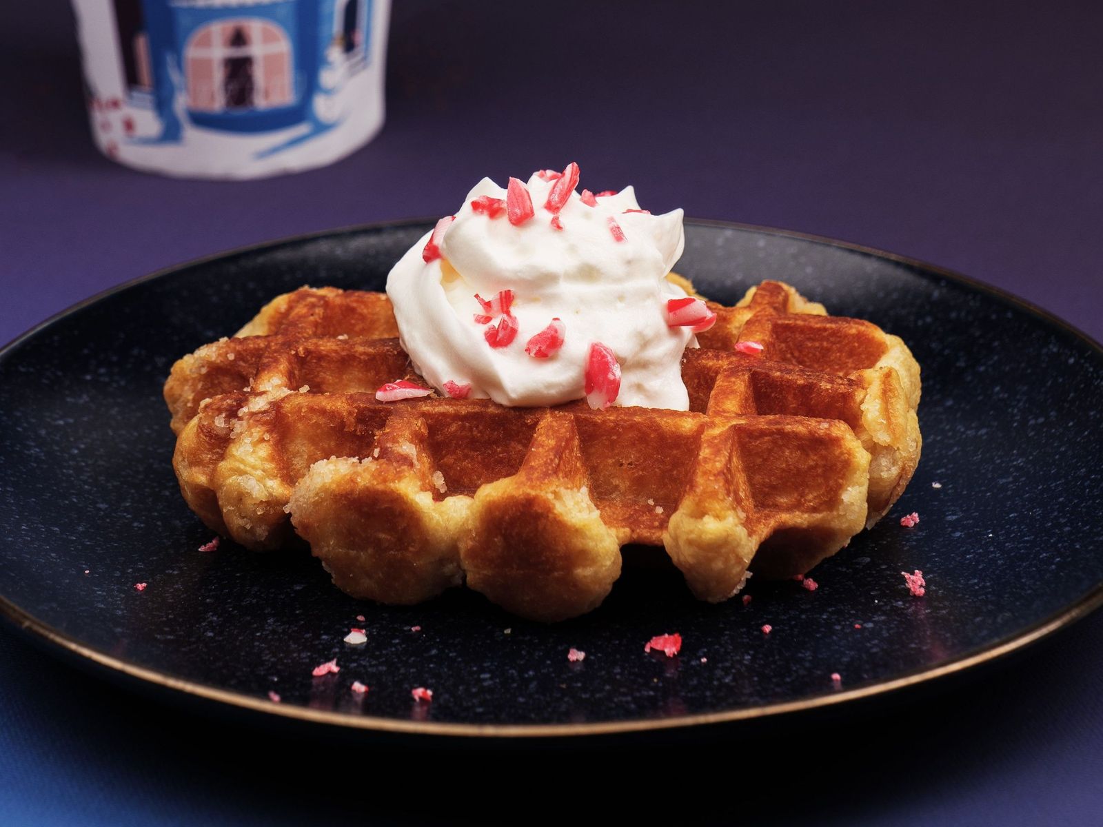 Order Belgian Waffle food online from Caffe Nero store, Beverly on bringmethat.com