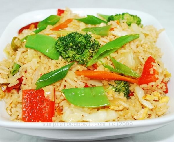 Order 26. Vegetable Fried Rice food online from Good chinese restaurant store, Brooklyn on bringmethat.com