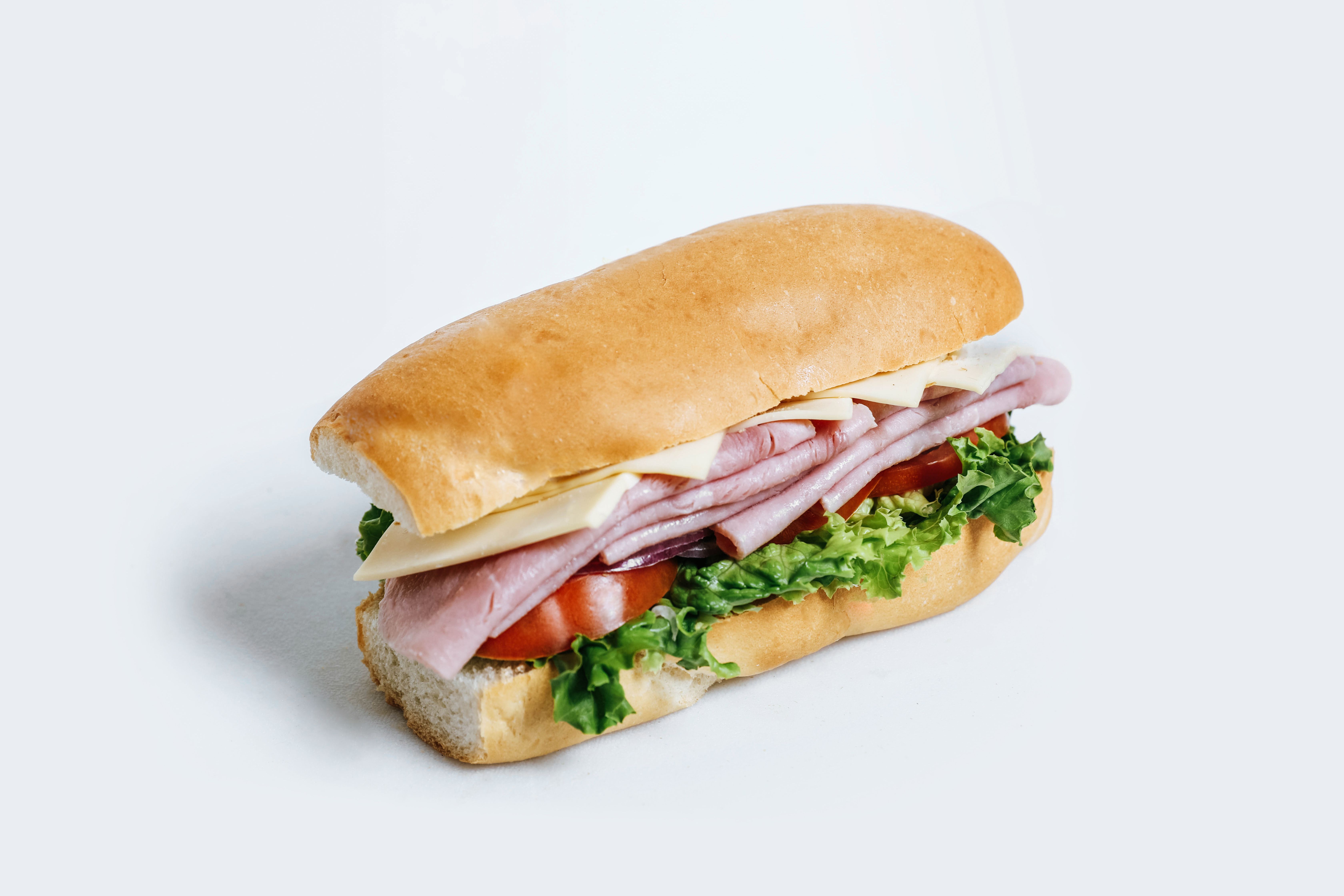 Order #23 Ham Sub Lunch food online from Dc Donut Cafe store, Granada Hills on bringmethat.com
