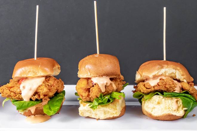 Order Chicken  Sliders  food online from The Lions Restaurant & Lounge store, Atlanta on bringmethat.com