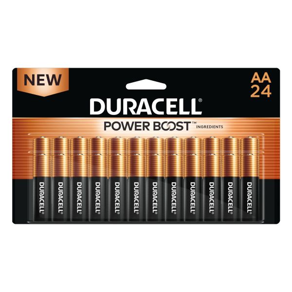 Order Duracell Coppertop Alkaline Battery - AA, 24 ct food online from Bartell store, Edmonds on bringmethat.com
